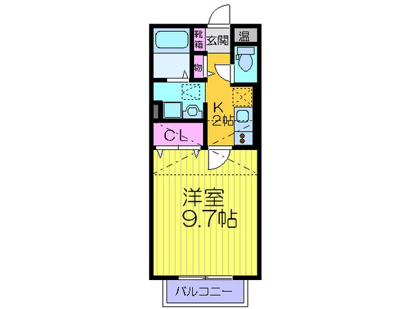 GRAND　LINEの物件間取画像